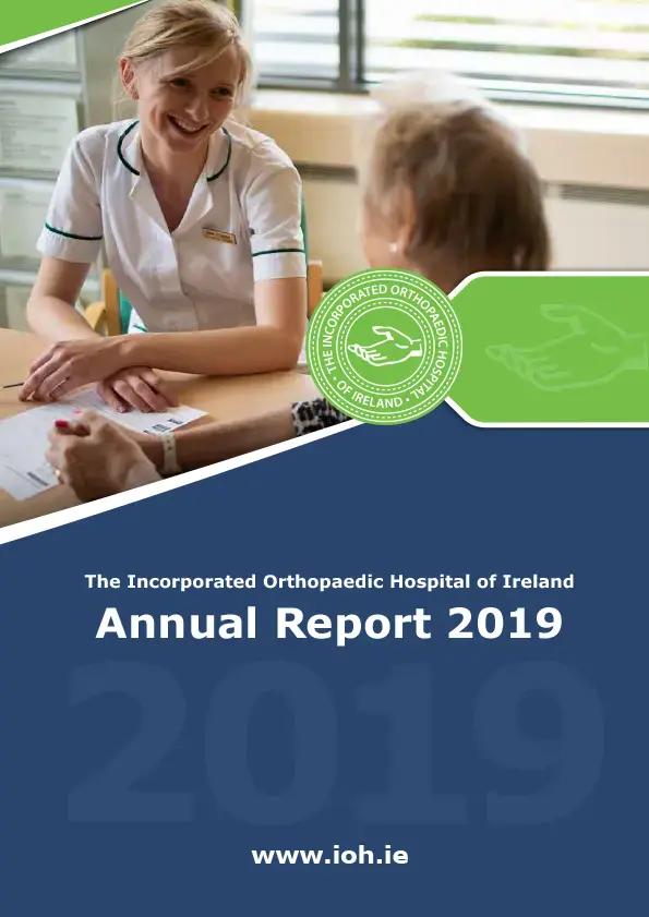 Cover of the Clontarf Hospital Annual Report for 2019