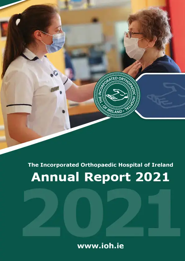 Cover of the Clontarf Hospital Annual Report for 2021